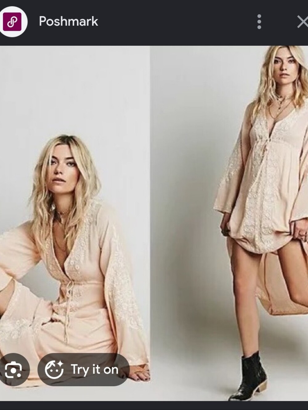 OBO New Free People DrEAMWeaver HTF Rare Color Blush